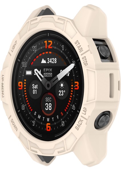 Garmin Epix Pro / Epix Pro Gen 2 47MM / Fenix ​​7/7 Pro Için Tpu Saat Kılıfı (Yurt Dışından)