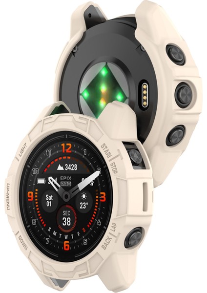 Garmin Epix Pro / Epix Pro Gen 2 47MM / Fenix ​​7/7 Pro Için Tpu Saat Kılıfı (Yurt Dışından)