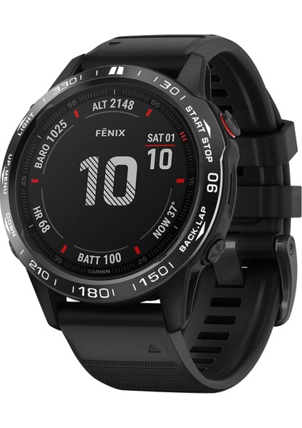 Garmin Fenix ​​6x/6x Pro/6x Safir Için Ste Bez Yüzük (Yurt Dışından) indirimleri