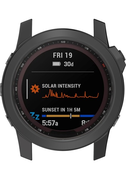 Garmin Fenix ​​7x Için Tpu Elektrokaplama Izle Kılıfı (Yurt Dışından)