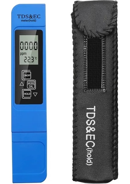 Mavi Değil Arka Işık Taşınabilir Su Tds Metre Kalem Ec Iletkenlik Test Cihazı Su Kalitesi Monitörü Içme Suyu Gübre Konsantrasyonu Için (Yurt Dışından)