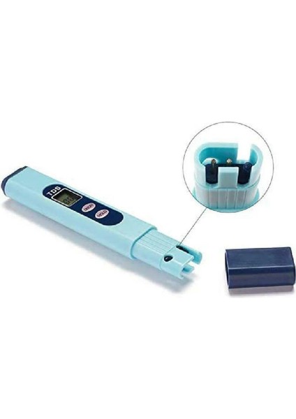 Dijital Su Ph Test Cihazı Taşınabilir Su Sayacı Su Kalitesi Monitör Test Cihazı Havuz ve Koi Balık Göleti Için Akvaryum (Yurt Dışından)