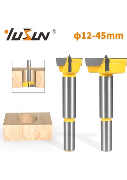 17MM Yusun 14MM-45MM Forstner Matkap Ucu Menteşe Sıkıcı Uçları 2 Bıçak Iki Kesici Yönlendirici Bit Ağaç Işleme Freze Kesicisi Ahşap Yüz Mill (Yurt Dışından) fiyatları