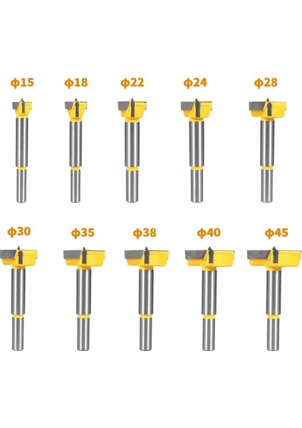 17MM Yusun 14MM-45MM Forstner Matkap Ucu Menteşe Sıkıcı Uçları 2 Bıçak Iki Kesici Yönlendirici Bit Ağaç Işleme Freze Kesicisi Ahşap Yüz Mill (Yurt Dışından) modelleri