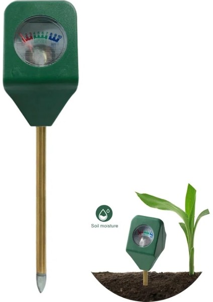 2 Adet Toprak Nem Test Cihazı Nem Ölçer Dedektörü Metal Prob Bahçe Tesisi Çiçek Su Analiz Cihazı Test Mini Higrometre Aracı (Yurt Dışından)