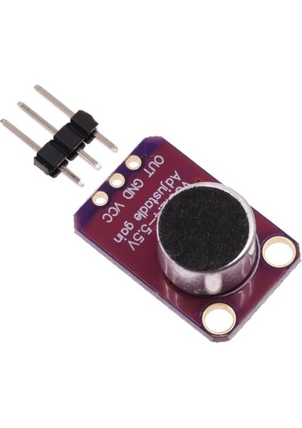MAX4466 MAX9814 Mikrofon Agc Amplifikatör Kurulu Ses Sensörü Modülü Otomatik Kazanç Kontrol Saldırı Arduino Için MAX4466 Pcb Kurulu Diy Kiti (Yurt Dışından)
