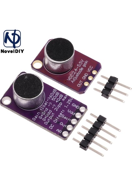 MAX4466 MAX9814 Mikrofon Agc Amplifikatör Kurulu Ses Sensörü Modülü Otomatik Kazanç Kontrol Saldırı Arduino Için MAX4466 Pcb Kurulu Diy Kiti (Yurt Dışından) fiyatları