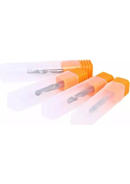 4X4X25X50MM 1 Adet Tek Flüt Up Spiral Kesici Cnc End Mill Karbür Yönlendirici Bit Akrilik Pvc Mdf Freze Kesicisi Ağaç Işleme Araçları (Yurt Dışından) fırsatları