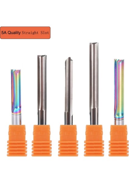 4X4X17X45 1 Adet 3.175MM 4mm 6mm 8mm Iki Flüt Düz Yuvası Parmak Freze Ahşap Için Kesici Cnc Gravür Kesiciler Karbür Frezeler Aracı (Yurt Dışından) fiyatları