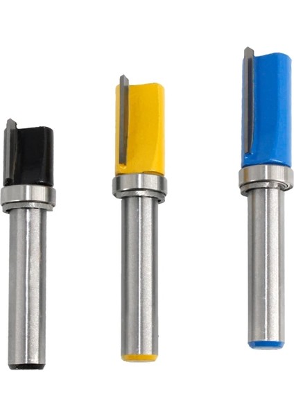 6X12.7X10 Lavıe 6mm Shank Gömme Trim Yönlendirici Bit Desen Bit Üst Alt Rulman 12MM Bıçak Şablonu Ahşap Freze Kesici Marangoz MC06080 (Yurt Dışından) fiyatları