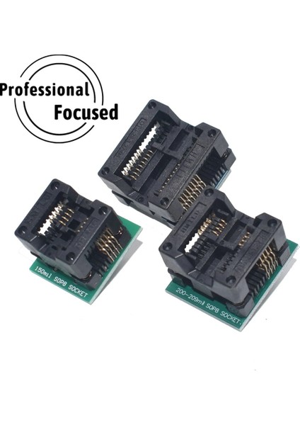 SOP8-150MIL SOP16 - Dıp8 Geniş Gövdeli Koltuk Geniş 150MIL 200MIL 208MIL 300MIL Programcı Sop8 Adaptör Soketi EZP2010 EZP2013 CH341A Ic Testi (Yurt Dışından) fiyatları