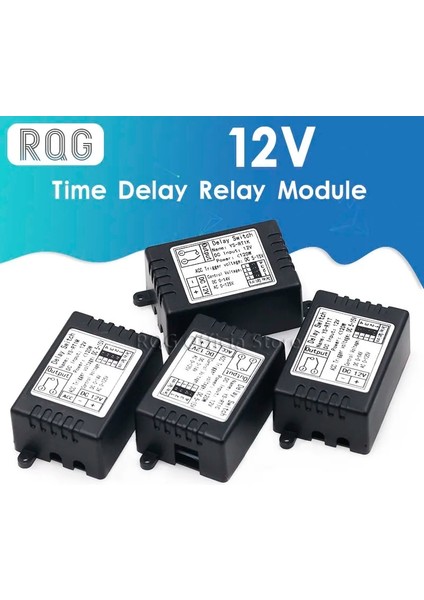 RT1M 12V Zaman Geciktirme Rölesi Modülü, Açma Gecikme Anahtar Modülü, Araç Modifikasyonu, Tek Çipli Kontrol Süresi Isteğe Bağlı (Yurt Dışından) fiyatları