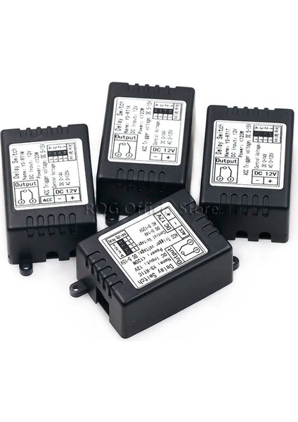 RT1M 12V Zaman Geciktirme Rölesi Modülü, Açma Gecikme Anahtar Modülü, Araç Modifikasyonu, Tek Çipli Kontrol Süresi Isteğe Bağlı (Yurt Dışından) indirimleri