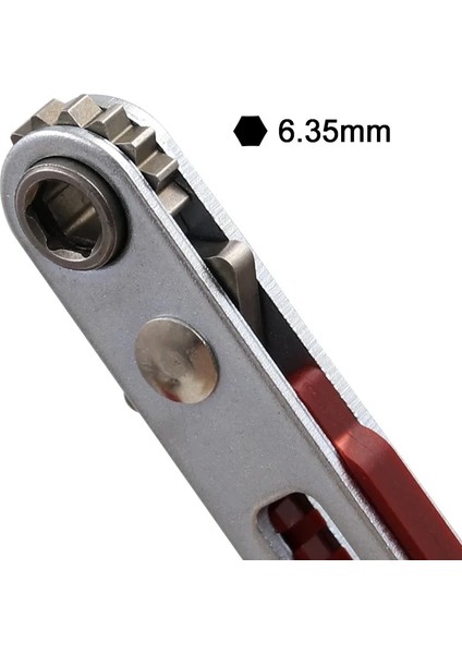 Viraj 1 Pc Mini Cırcır Anahtarı Altıgen Torx Çift Yönlü Kontrol Tek/çift Kafa Tornavida Matkap Uçları Aracı 1/4 "(6.35MM) (Yurt Dışından) indirimleri