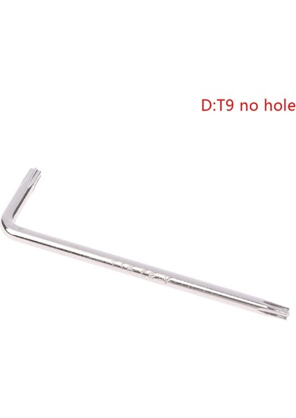 T9 Deliksiz T6 T7 T8 T9 T10 T15 T20 T25 T30 T40 Altı Loblu Torx Kafa Kurcalamaya Dayanıklı Güvenlik Cıvata Deliği Tornavida Tornavida Anahtarı (Yurt Dışından)