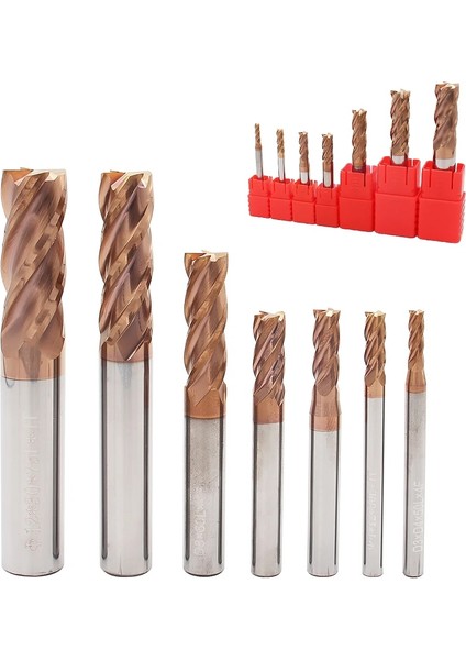 1 Adet, 3X4DX50L-4F HRC50 HRC50 55 65 4 Flüt Tungsten Karbür Çelik Frezeler Kesici Takım End Mill Freze Kesicisi Alaşım Kaplama Cnc Işleme (Yurt Dışından) fırsatları