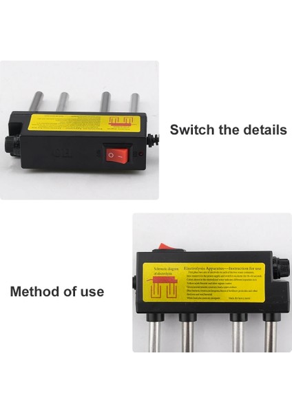 Ab Tak 220 V Taşınabilir Su Kalitesi Elektroliz Testi Premium Elektrot Çubuk Elektroliz Aleti Ev Yüzme Havuzu Tds Test Cihazları (Yurt Dışından)