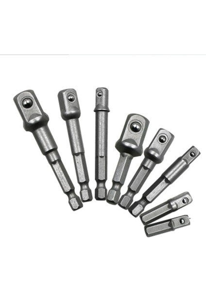3 Adet (Kısa) 1/4 "3/8" 1/2 "soket Adaptörü Uzatma Matkap Ucu Cr-V Çelik 1/4" Altıgen Şaft Anahtarı Soket Uzatma Çubuğu Seti Elektrikli El Aletleri (Yurt Dışından)