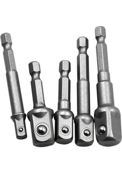 3 Adet (Kısa) 1/4 "3/8" 1/2 "soket Adaptörü Uzatma Matkap Ucu Cr-V Çelik 1/4" Altıgen Şaft Anahtarı Soket Uzatma Çubuğu Seti Elektrikli El Aletleri (Yurt Dışından)