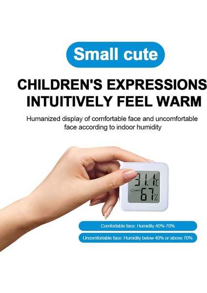 Green-B Hava Istasyonu Dijital Termometre Higrometre LCD Ekran Ev Ortamı Termometre Ölçer Sensörü Sıcaklık Nem Ölçer (Yurt Dışından) indirimleri