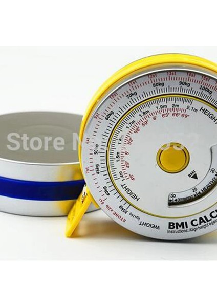Şap Mavi Bmı Şerit Metre Bmı Hesaplayıcı Sağlık Mezura Kütle Indeksi Geri Çekilebilir (Yurt Dışından) fırsatları