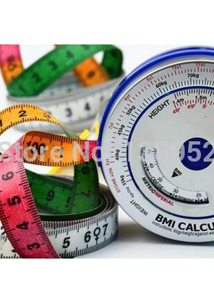 Şap Mavi Bmı Şerit Metre Bmı Hesaplayıcı Sağlık Mezura Kütle Indeksi Geri Çekilebilir (Yurt Dışından) indirimleri