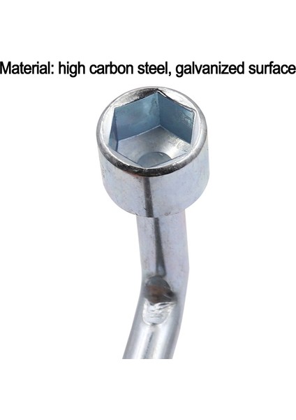 10MM 1 Adet Altıgen L Şeklinde Vida Somunu Anahtarı Kol Bakım Aracı 7mm 8mm 10MM 12MM 13MM 14MM Anahtar (Yurt Dışından) indirimleri