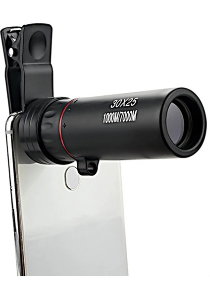 Telefon Klipsi ile Mini Taşınabilir Yakınlaştırma Kapsamı 30X25 Monoküler Teleskop Seyahat Avcılık Için Su Geçirmez 10X Kapsam (Yurt Dışından) fiyatları