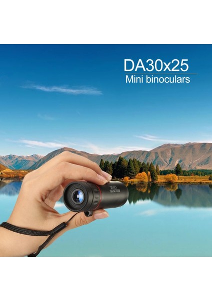 Telefon Klipsi ile Mini Taşınabilir Yakınlaştırma Kapsamı 30X25 Monoküler Teleskop Seyahat Avcılık Için Su Geçirmez 10X Kapsam (Yurt Dışından) indirimleri