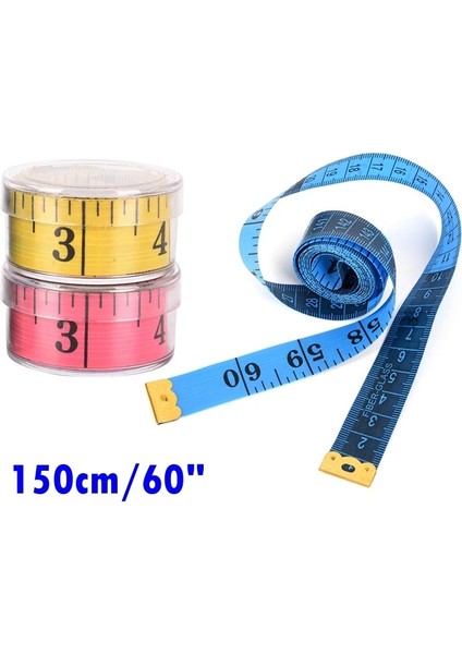 1 Adet 150 Cm/60 "vücut Ölçüm Cetveli Dikiş Terzi Mezura Yumuşak Düz Dikiş Cetvel Metre Dikiş Ölçüm Bandı Rastgele Renk (Yurt Dışından) modelleri