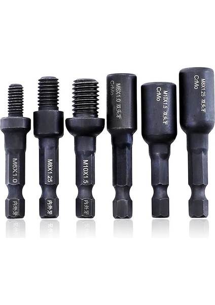 Wlw-M6 M6 M8 M10 Cr-Mo Kendinden Kılavuzlu Soket Adaptör Seti Somun Veya Askı Cıvatası Için Elektrikli Matkap Aracı Soket Kilit Vida Dişi Soketler (Yurt Dışından) fiyatları