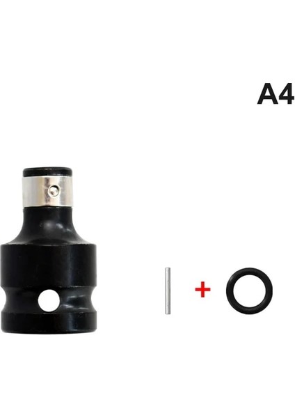 YHBI038-A4 1/2 Inç Kare Ila 1/4 Inç Altıgen Cırcır Soket Anahtarı Soket Adaptör Anahtarı (Yurt Dışından)