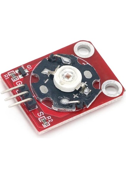 Kırmızı 3W Yüksek Güçlü LED Modülü Mavi/yeşil/mor/kırmızı/beyaz/sarı Arduino STM32 Avr Için Pcb Şasi ile LED (Yurt Dışından)