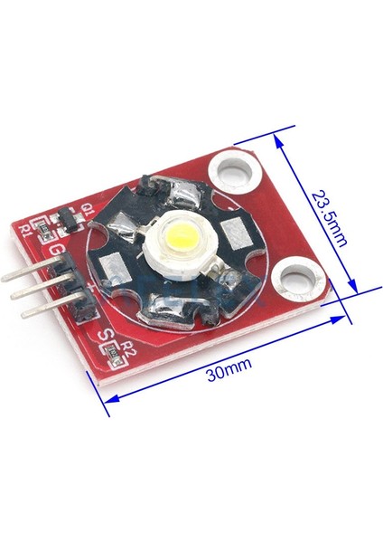 Kırmızı 3W Yüksek Güçlü LED Modülü Mavi/yeşil/mor/kırmızı/beyaz/sarı Arduino STM32 Avr Için Pcb Şasi ile LED (Yurt Dışından)