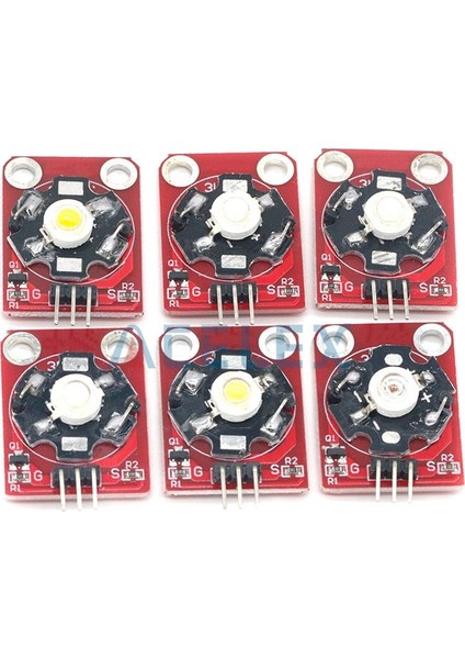 Kırmızı 3W Yüksek Güçlü LED Modülü Mavi/yeşil/mor/kırmızı/beyaz/sarı Arduino STM32 Avr Için Pcb Şasi ile LED (Yurt Dışından)