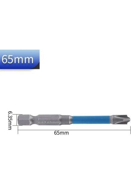 1 Adet 65MM 65MM Manyetik Özel Çapraz Tornavida Bit Somun Sürücüleri Fph1 Fph2 Fph3 Özel Ternevis Soket Anahtarı Elektrikçi Güç Aracı (Yurt Dışından)