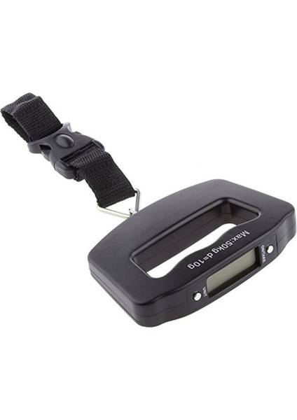 Bagaj Ölçeği 50KG/10G Taşınabilir Bagaj Ölçeği Dijital Elektronik Balık Oltası Asılı Terazi El Düzenlenen Ağırlık Denge Aracı Arkadan Aydınlatmalı (Yurt Dışından)