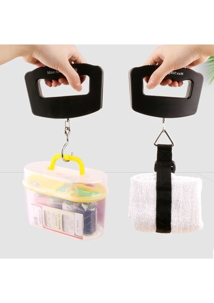 Bagaj Ölçeği 50KG/10G Taşınabilir Bagaj Ölçeği Dijital Elektronik Balık Oltası Asılı Terazi El Düzenlenen Ağırlık Denge Aracı Arkadan Aydınlatmalı (Yurt Dışından) fiyatları