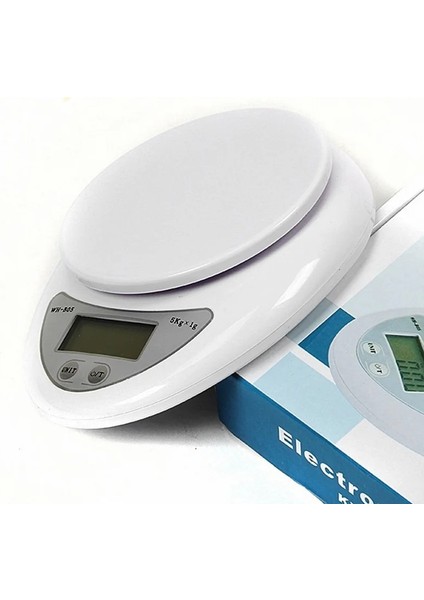 Elektronik Dijital LCD Mutfak Gıda Ölçeği 5 kg 5000G/1G Elektronik Tartı Mutfak Gıda Diyet Posta Ölçeği Ağırlık Terazileri Denge (Yurt Dışından)