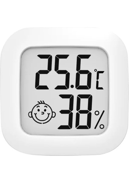 Whiteb Mini Iç Mekan Termometresi LCD Dijital Sıcaklık Odası Higrometre Ölçer Sensörü Nem Ölçer Iç Mekan Termometresi Sıcaklık (Yurt Dışından)