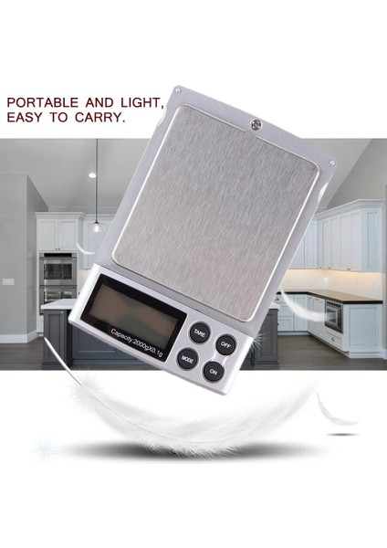 2000G Dijital Cepler Ölçeği Takı Ağırlık Dengesi Ölçeği Hassas LCD Isteğe Bağlı Arkadan Aydınlatmalı Cep Ölçeği Otomatik Kapanma (Yurt Dışından) modelleri