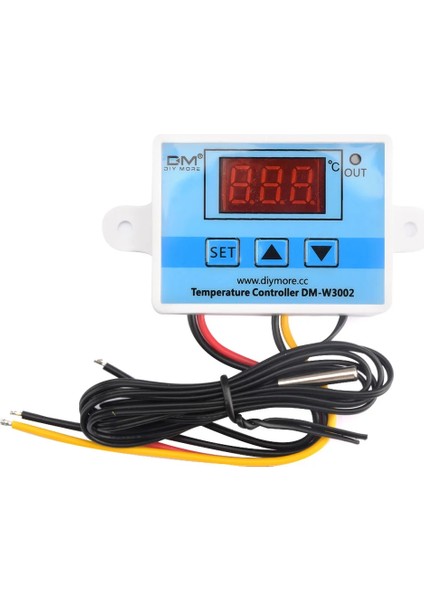 Ac 110V-220V Iso W3002 Dijital Sıcaklık Kontrol Cihazı Termostat Ac 110V 220V Termoregülatör Akvaryum Kuluçka Sıcaklık Regülatörü (Yurt Dışından)