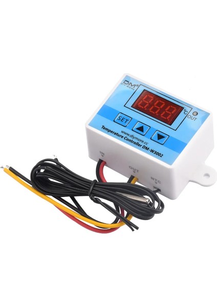 Ac 110V-220V Iso W3002 Dijital Sıcaklık Kontrol Cihazı Termostat Ac 110V 220V Termoregülatör Akvaryum Kuluçka Sıcaklık Regülatörü (Yurt Dışından)