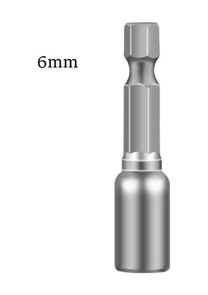 6mm 6-13MM Darbe Soket Manyetik Somun Tornavida 14 Hex Shank Elektrikli Matkap Ucu Soket Altıgen Anahtarı El Aracı (Yurt Dışından)