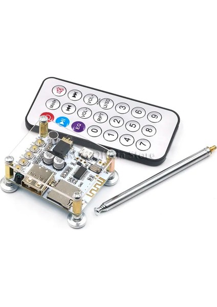 Paket 1 USB Tf Kartlı V5.0 V4.2 Bluetooth Ses Alıcı Kartı Yuva Kod Çözme Oynatma Preamp Çıkışı 5V Kablosuz Stereo Müzik Modülü (Yurt Dışından)
