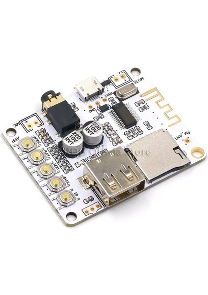 Paket 1 USB Tf Kartlı V5.0 V4.2 Bluetooth Ses Alıcı Kartı Yuva Kod Çözme Oynatma Preamp Çıkışı 5V Kablosuz Stereo Müzik Modülü (Yurt Dışından)