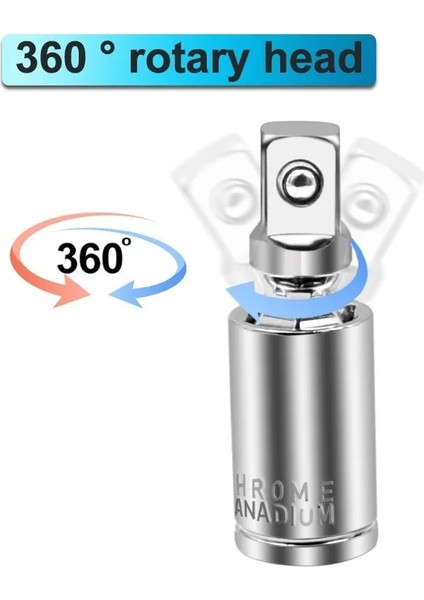 3-8 Elektrikli Matkap Soket Adaptörü Darbeli Sürücü Için Hex Shank'tan Kare Soket Matkap Uçlarına Dönebilen Uzatma 1/4 "3/8" 1/2" (Yurt Dışından) modelleri
