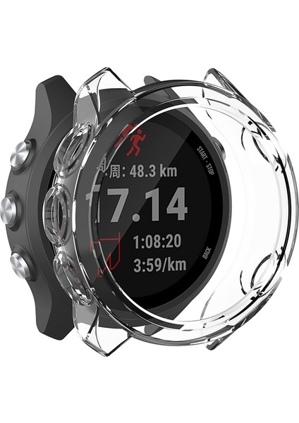 Garmin Forerunner 245 / 245M Silikon Koruyucu Kılıf (Şeffaf Turuncu) (Yurt Dışından) modelleri