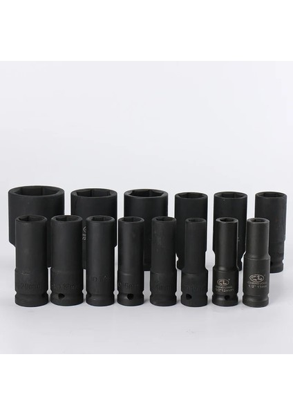 8mm 1/2 "sürücü Derin Hava Soketleri Cr-Mo 78 mm Uzunluk Altıgen Darbe Soketi Siyah Hava Anahtarı Tuşları Prizler Kafa Oto Kamyon Tamir Araçları (Yurt Dışından) modelleri