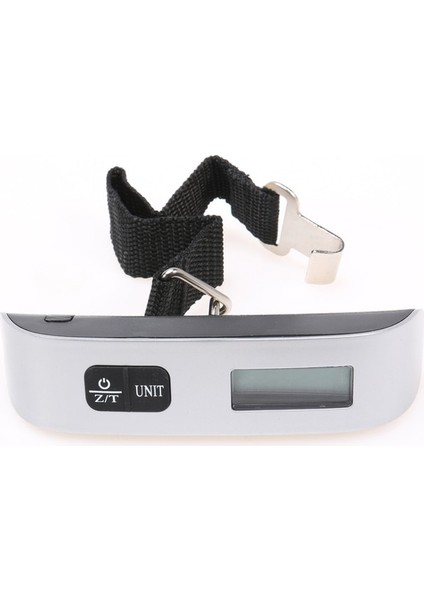 Kayış ile 50 kg 10G Dijital Ölçekli Elektronik Denge Cep Bagaj Asılı Ölçekli Bavul Seyahat Tartı Bagaj Çantası Ağırlık Aracı (Yurt Dışından)